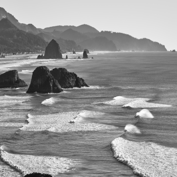 Ecola State Park 4 - Black and White